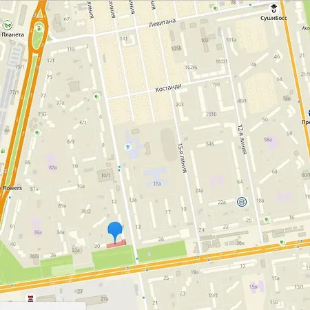 1-ная по адресу глушко 28 Апартаменты